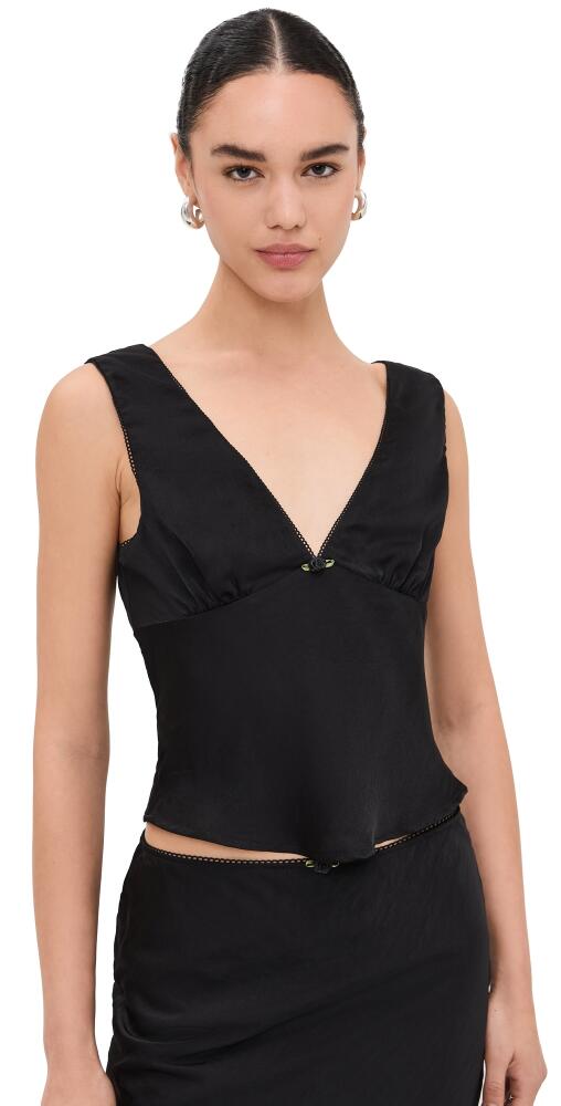 NIA Celia Top Black Cover