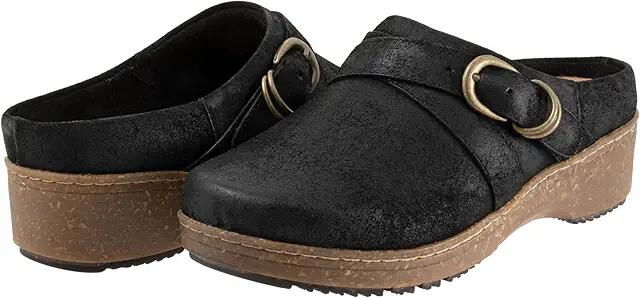 SoftWalk Asmara (Black Suede) Women's Slippers Cover