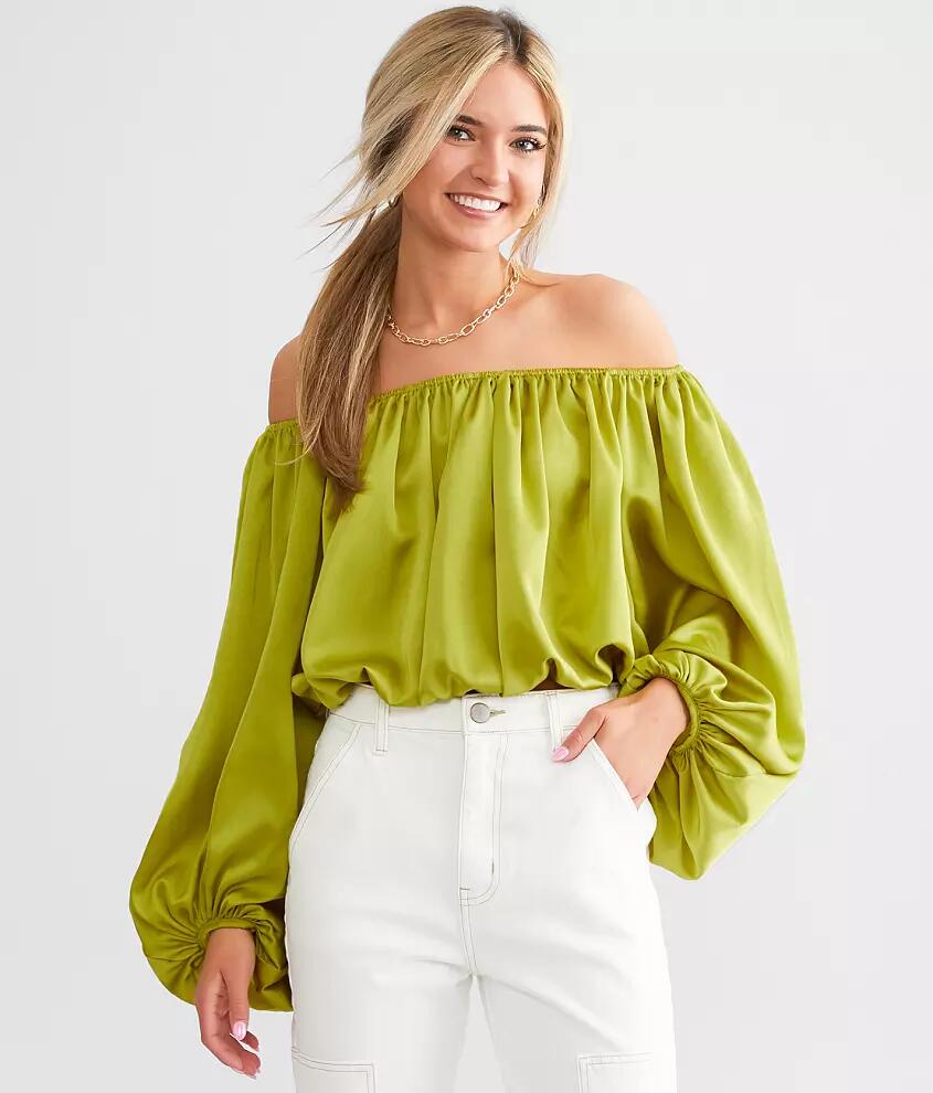 Hyfve Off The Shoulder Cropped Top Cover