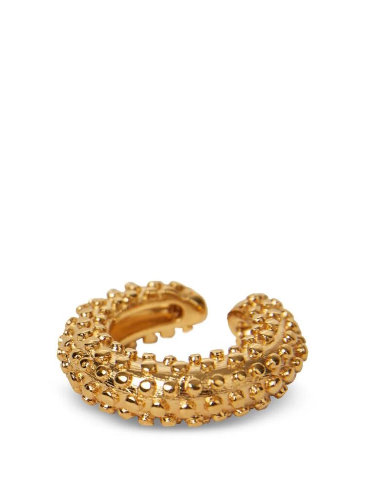 Paola Sighinolfi Electra textured ring - Gold Cover