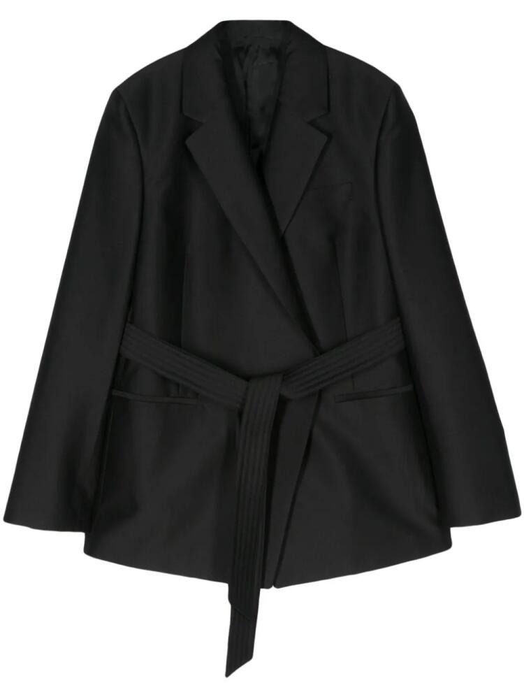 Christian Wijnants Jengo wrap blazer - Black Cover