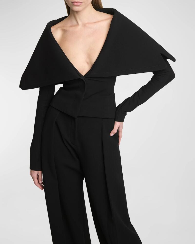 Jacquemus Giacca Structured Cape Jacket Cover