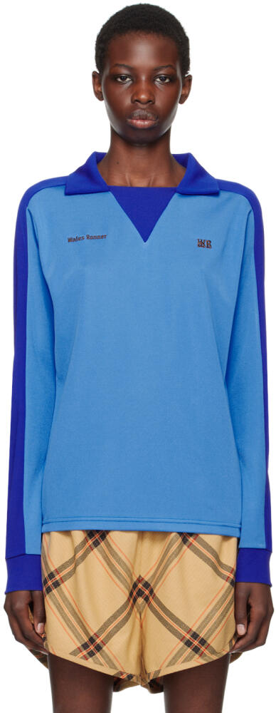 Wales Bonner Blue Home Jersey Polo Cover