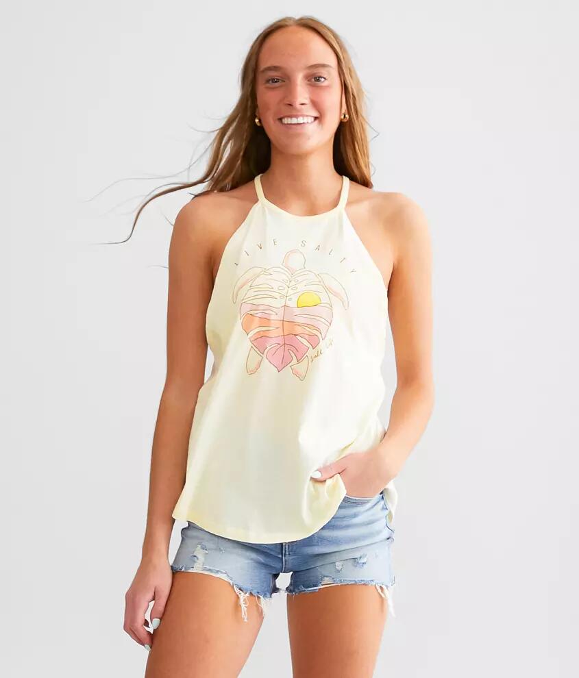 Salt Life Turtle Leaf Tank Top Cover