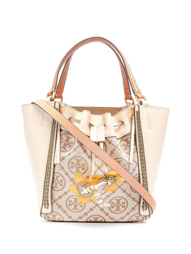 Tory Burch monogram tote bag - Neutrals Cover