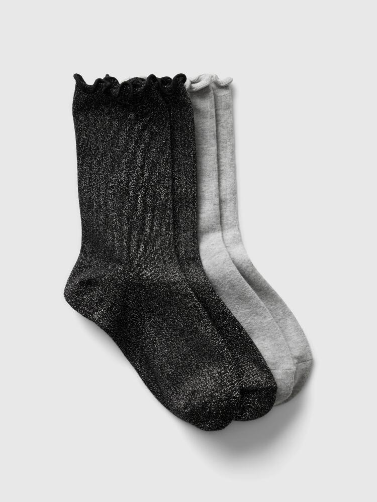 Gap Ruffle Crew Socks (2-Pack) Cover