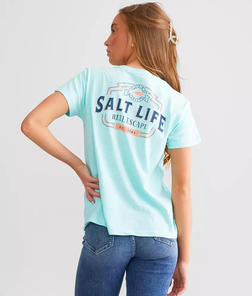 Salt Life Reel Livin' T-Shirt Cover