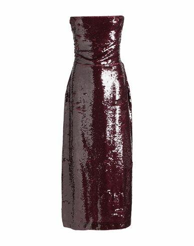 Sabina Musáyev Woman Maxi dress Burgundy Polyester Cover