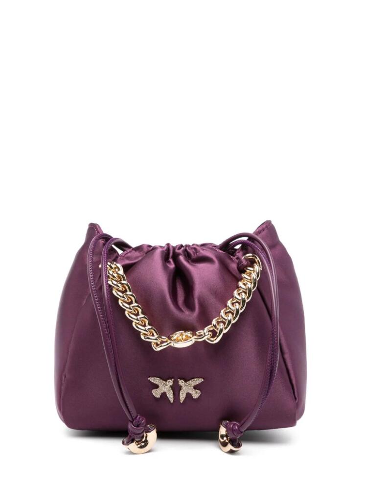 PINKO Atalanta clutch bag - Purple Cover