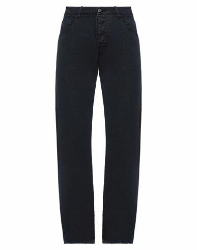 Ermanno Scervino Man Pants Midnight blue Cotton, Polyamide Cover