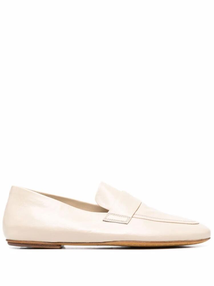 Officine Creative Bessie leather loafers - Neutrals Cover