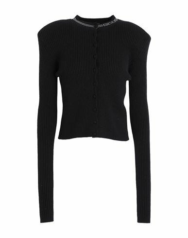 Gcds Woman Cardigan Black Viscose, Polyester, Polyamide Cover