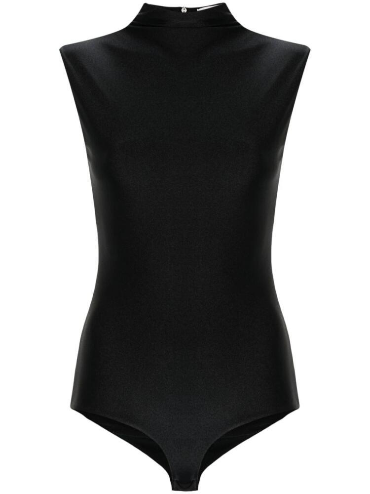 Sportmax mock-neck bodysuit - Black Cover