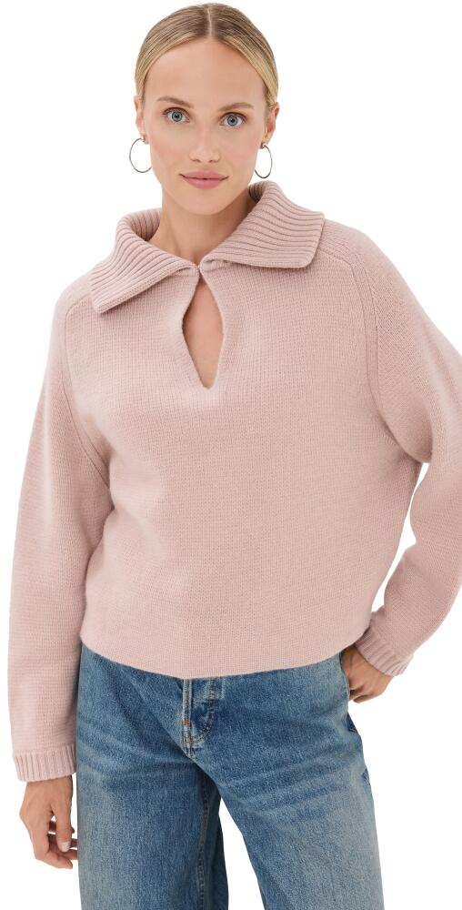 Le Kasha Leling Collar Sweater Dusty Pink Cover