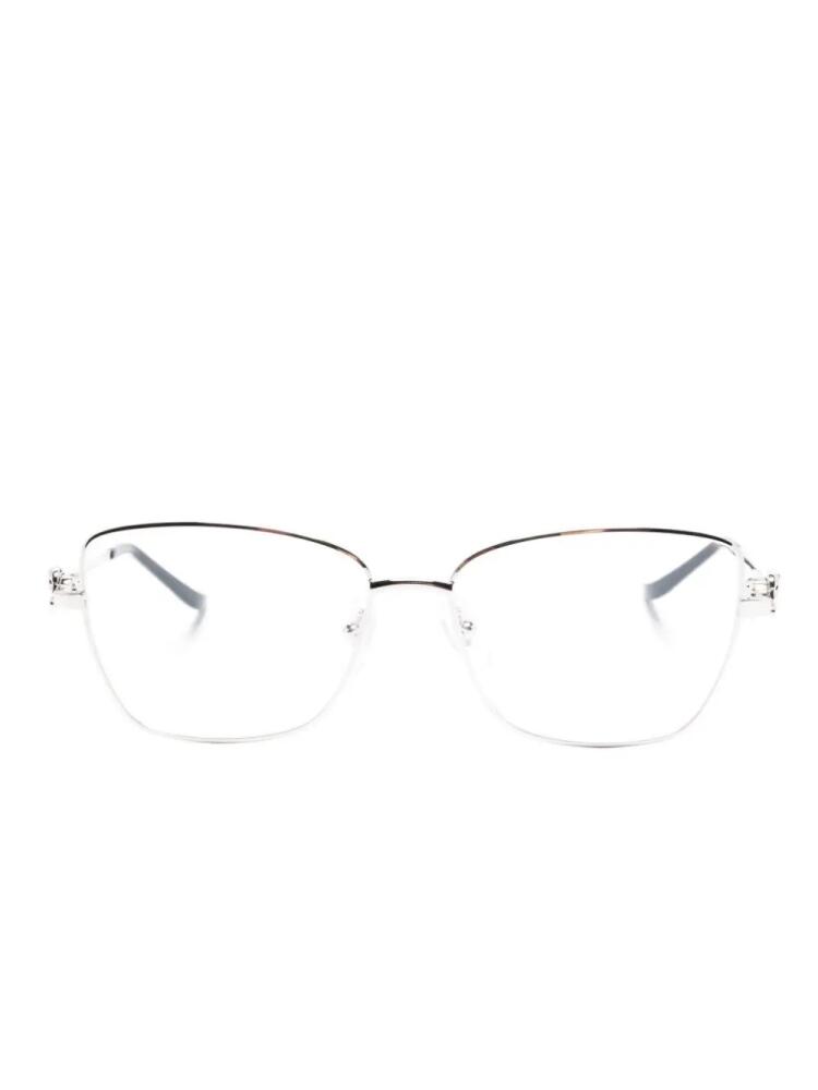 Cartier Eyewear Santos De Cartier glasses - Silver Cover