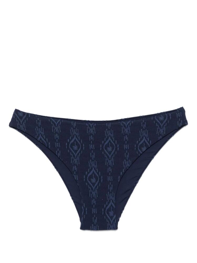 TWINSET embossed bikini bottoms - Blue Cover