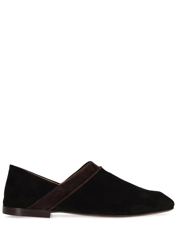 WALES BONNER Babouche Suede Loafers Cover