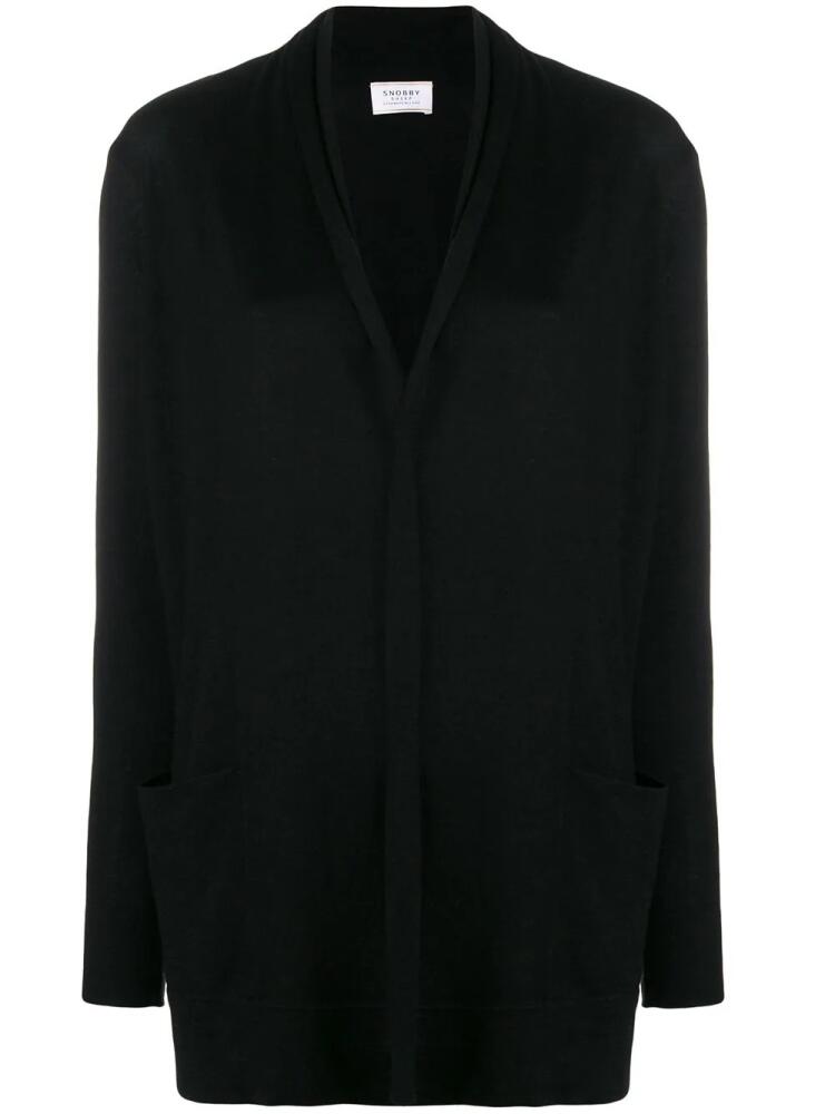 Wild Cashmere open front cardigan - Black Cover