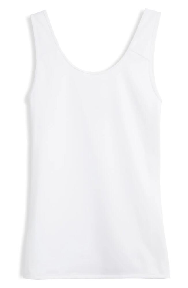 TomboyX Compression Tank in White Cover