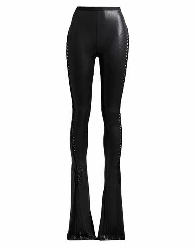 Rick Owens Lilies Woman Leggings Black Viscose, Elastane Cover