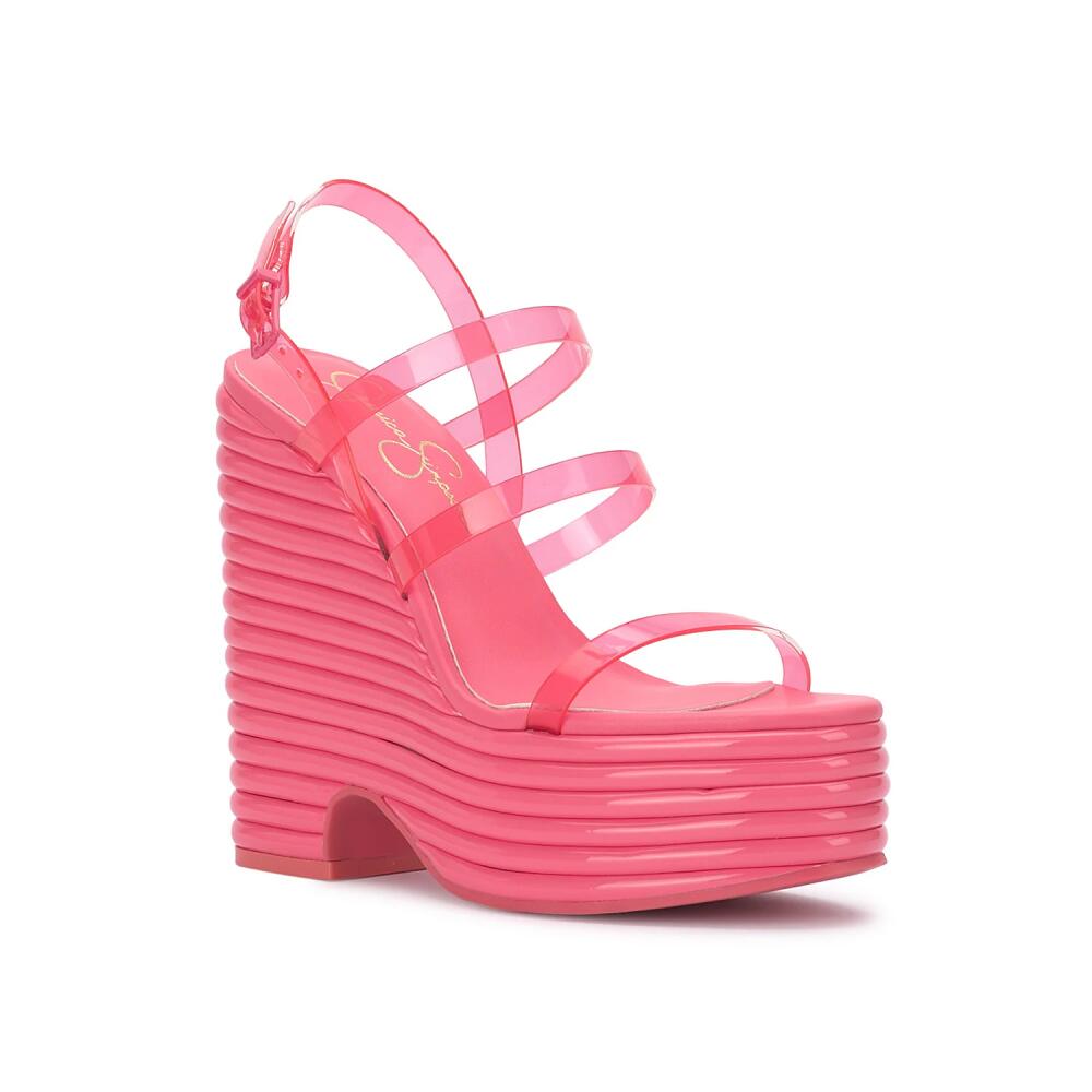 Jessica Simpson Cholena Wedge Sandal | Women's | Coral Cover