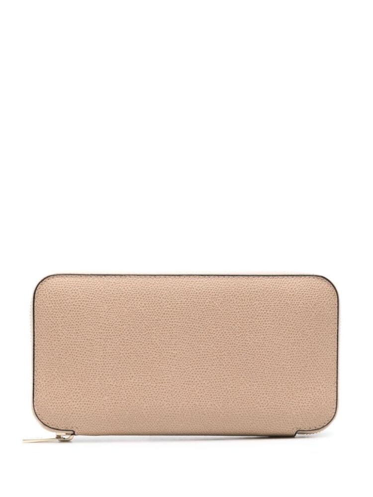 Valextra 10cc wallet - Neutrals Cover