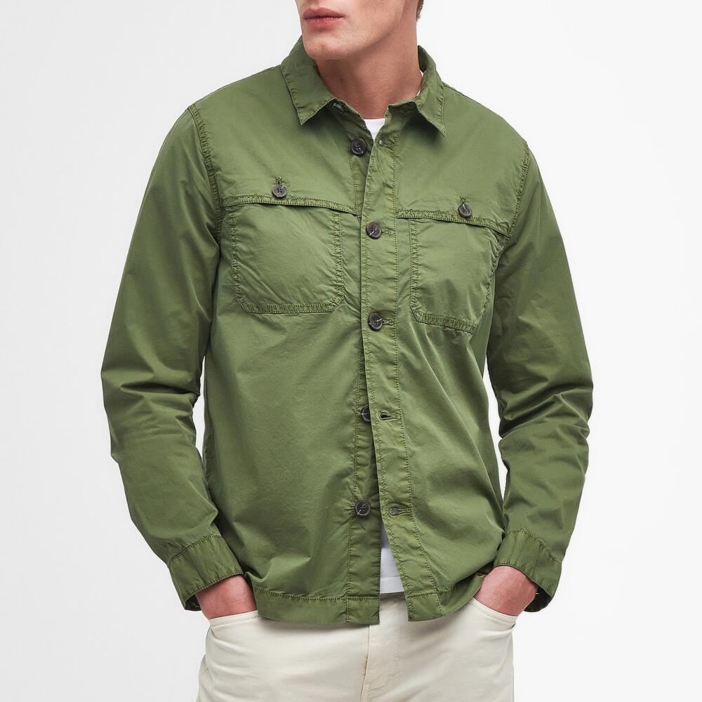 Barbour Heritage Sidlaw Cotton-Blend Overshirt Cover