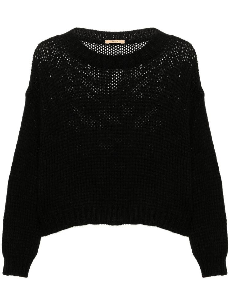 Nuur crew-neck jumper - Black Cover