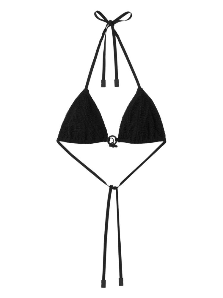 Burberry triangle bikini top - Black Cover