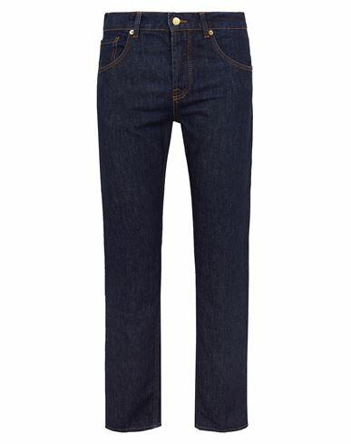 8 By Yoox Man Jeans Blue Organic cotton Cover