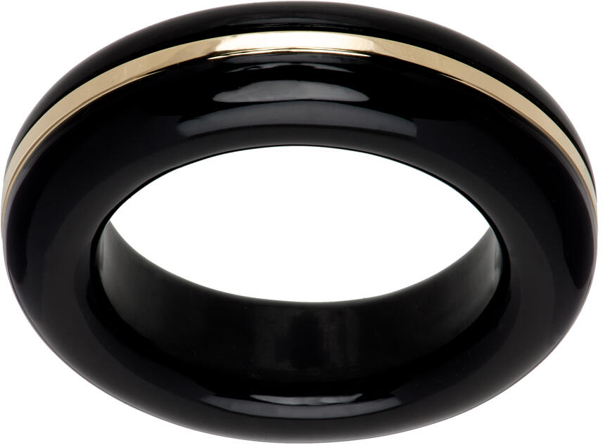 By Pariah Black & Gold Essential Stacking Ring Cover