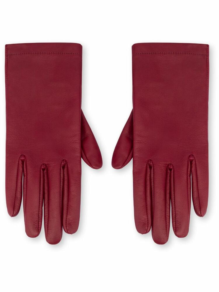 Philosophy Di Lorenzo Serafini full-finger leather gloves - Red Cover