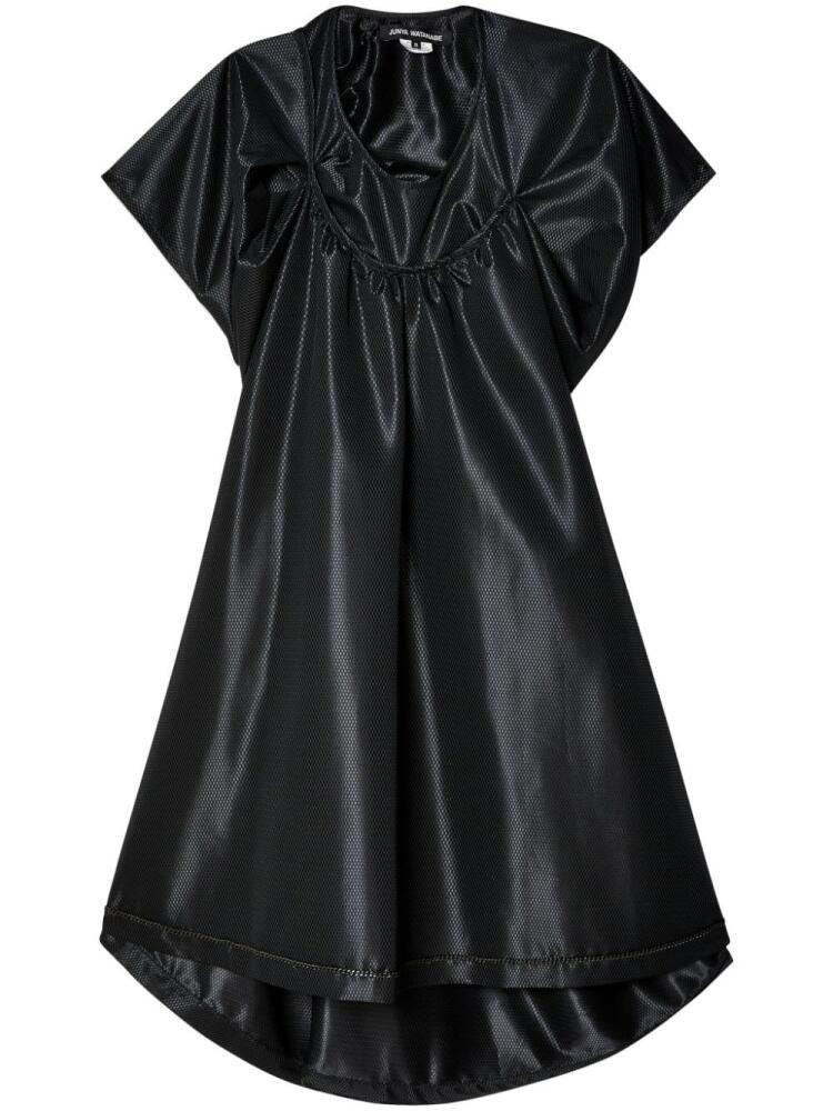 Junya Watanabe draped midi dress - Black Cover