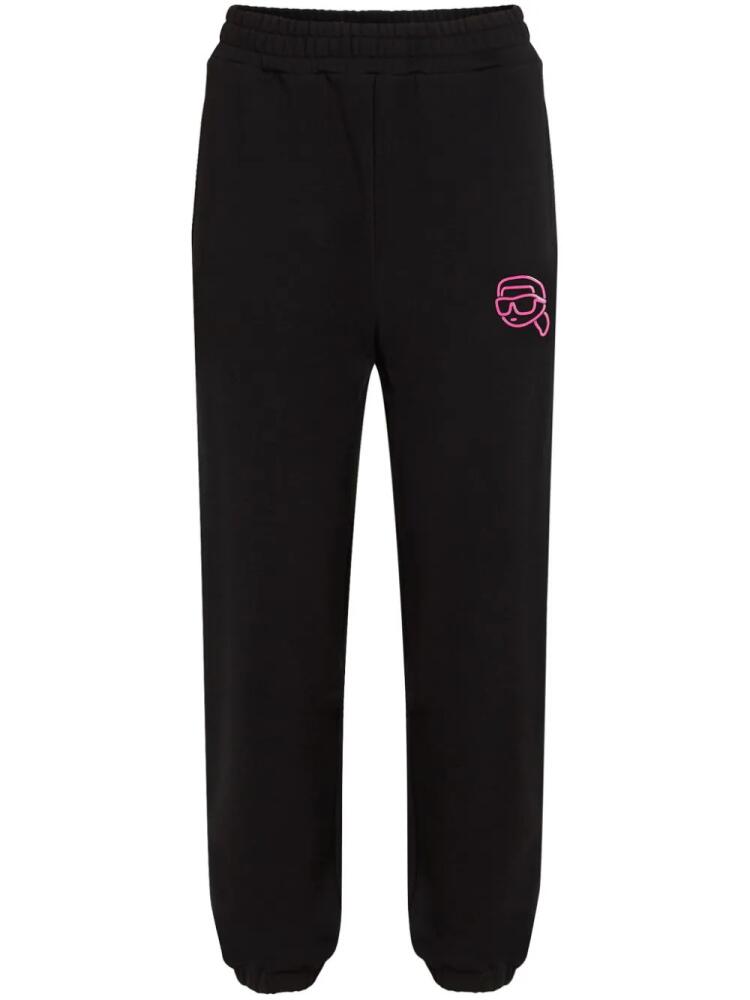 Karl Lagerfeld Ikonik Jelly track pants - Black Cover