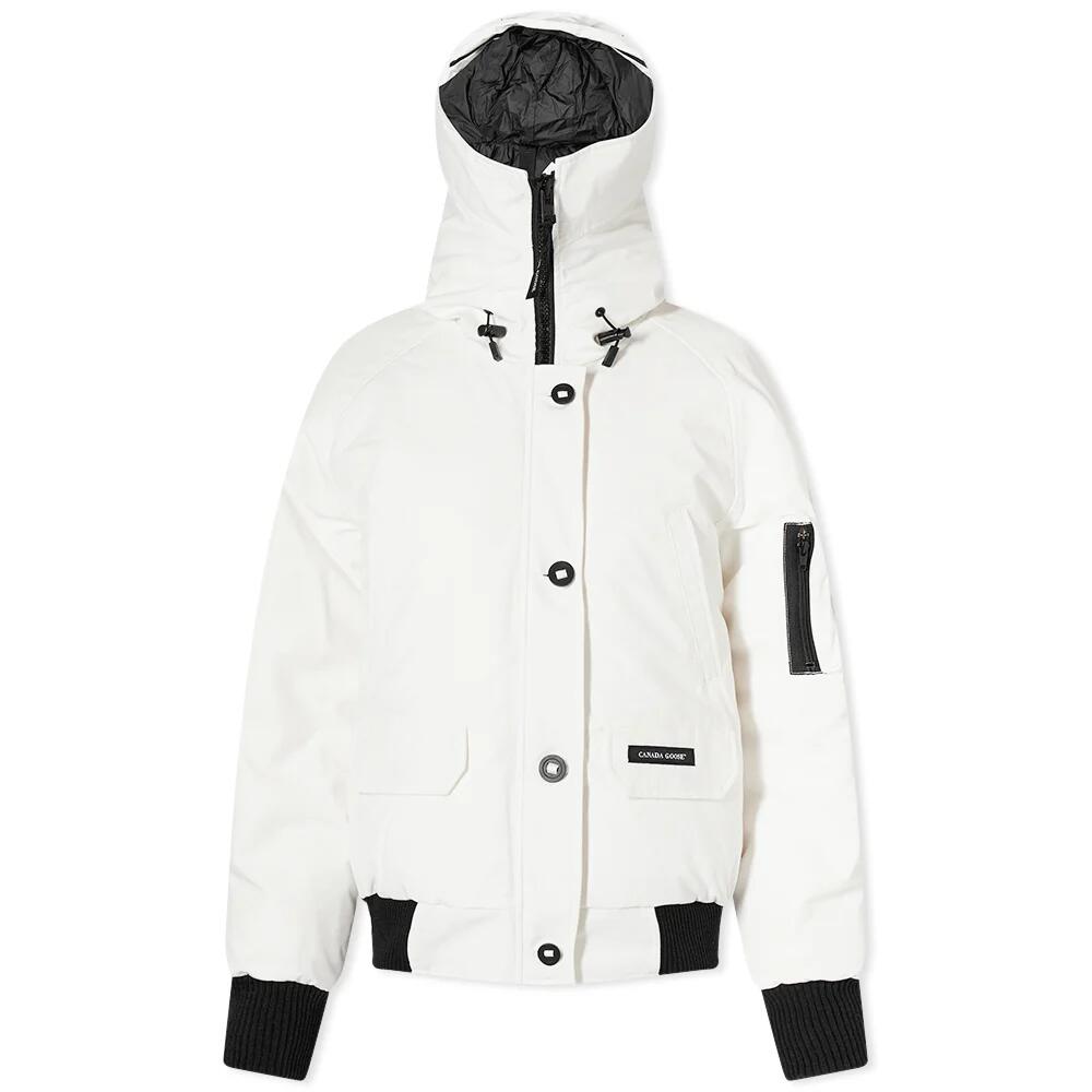 Canada Goose Women's Chilliwack Bomber Jacket in White Cover