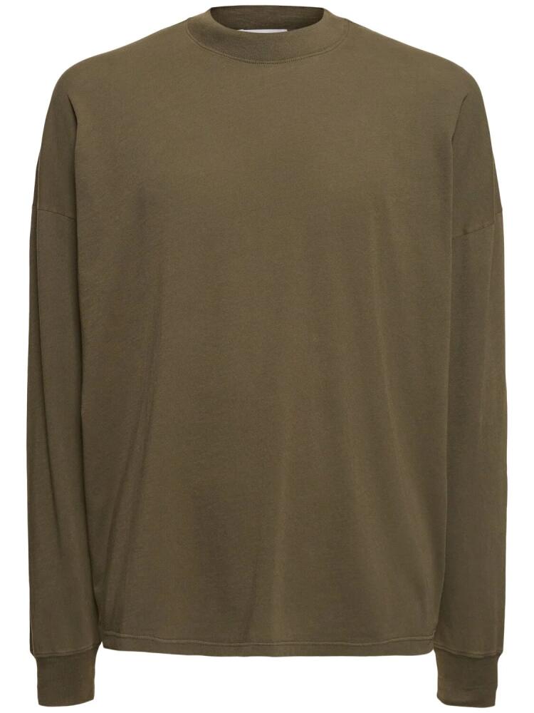 THE ROW Dolino Cotton Long Sleeve T-shirt Cover