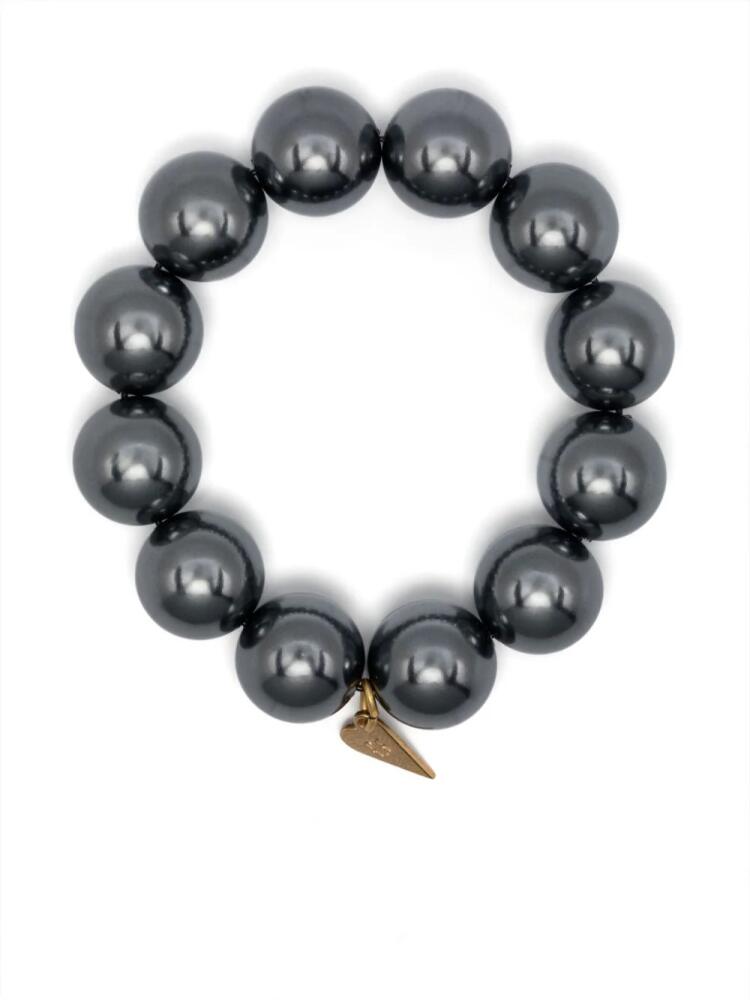 Forte Forte faux-pearl bracelet - Grey Cover