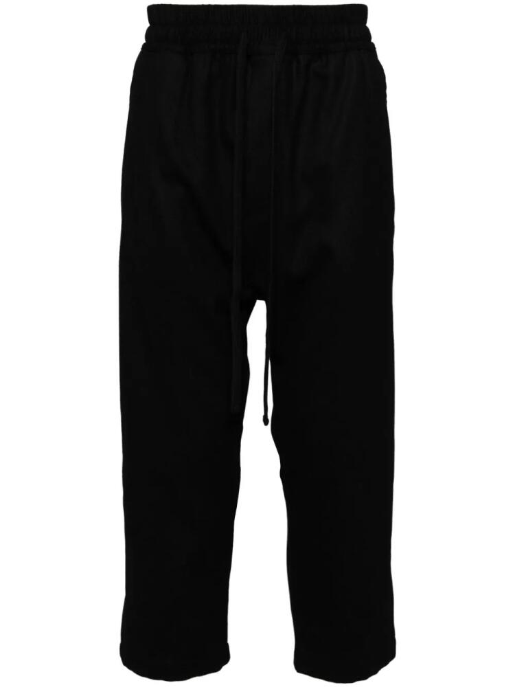 Thom Krom elasticated waistband track pants - Black Cover