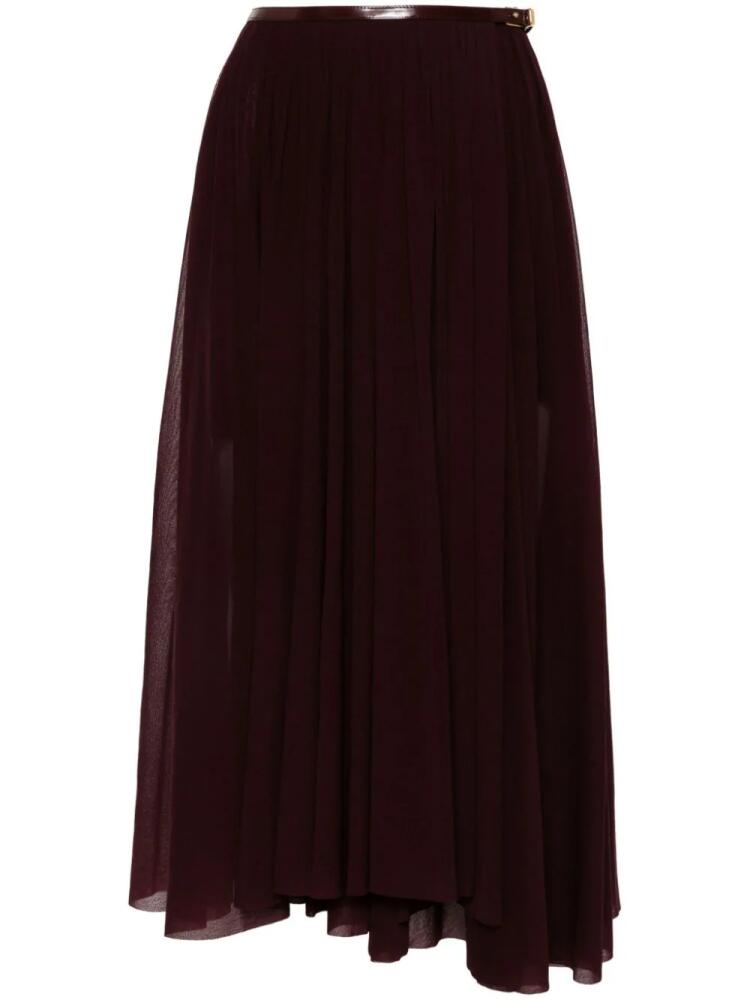 Philosophy Di Lorenzo Serafini pleated midi skirt - Red Cover