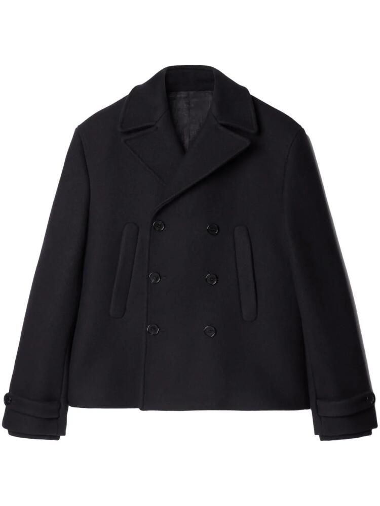 Off-White double-breasted peacoat - Black Cover