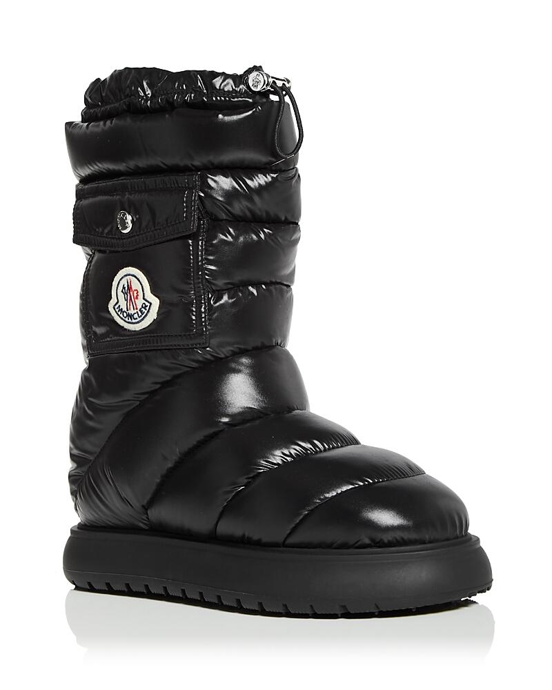 Moncler Women's Gaia Logo Pocket Down Snow Boots Cover