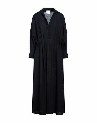 Ballantyne Woman Midi dress Midnight blue Virgin Wool Cover