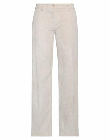 Katia Giannini Woman Pants Beige Polyester, Polyamide, Elastane Cover