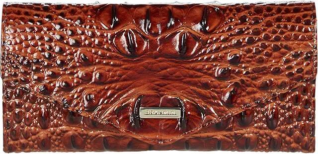 Brahmin Melbourne Veronica Wallet (Pecan) Handbags Cover