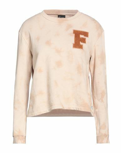 Freddy Woman Sweatshirt Beige Cotton Cover