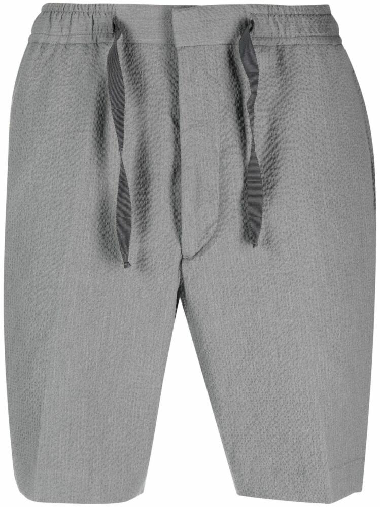 Officine Generale drawstring track shorts - Grey Cover