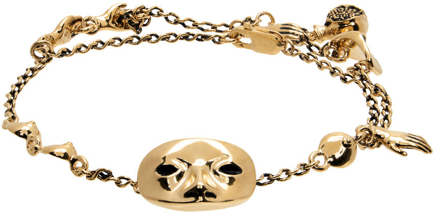 LEMAIRE Gold Estampe Bracelet Cover