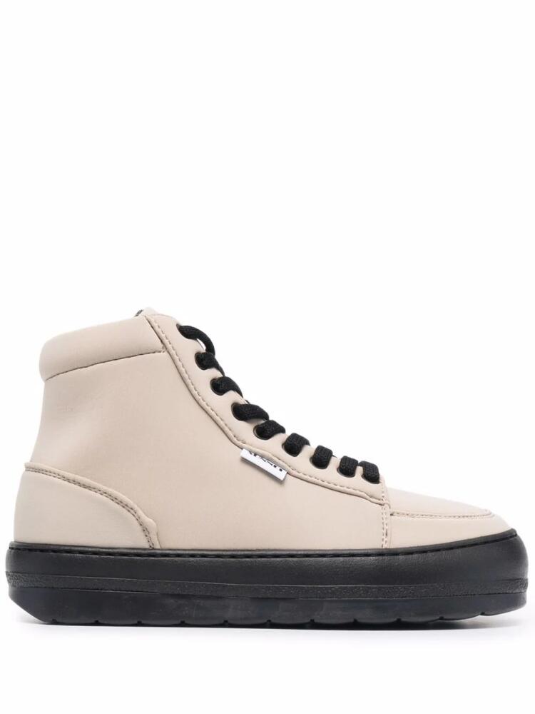 Sunnei chunky-sole high top sneakers - Neutrals Cover