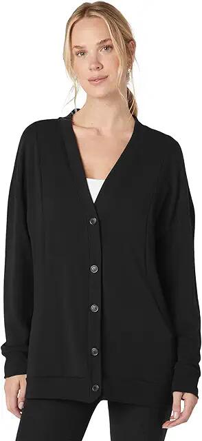 Beyond Yoga Carefree Cardigan (Black) Women's Clothing Cover