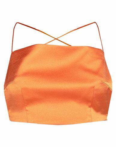 Nineminutes Woman Top Orange Polyester, Elastane Cover